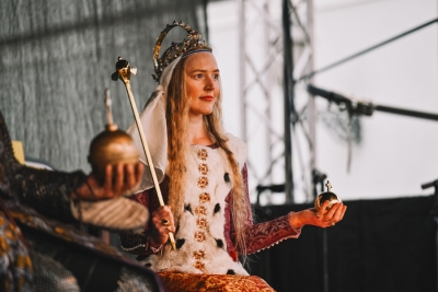 Příjezd královny Elišky